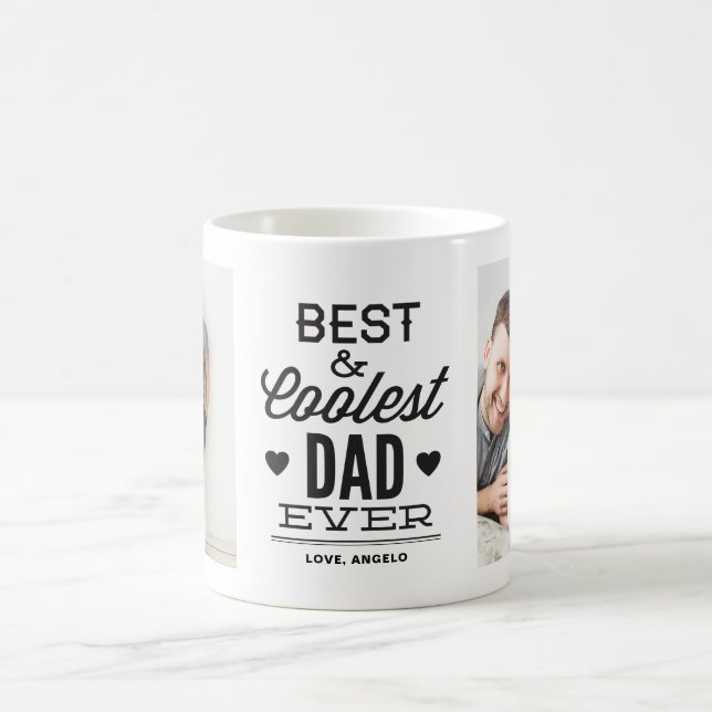 Bester und Cooler Vater je Tasse (Mittel)