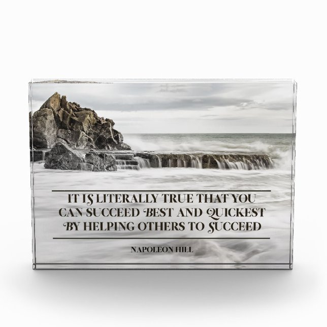 Bester und schnellster Erfolg Fotoblock (Vorderseite)