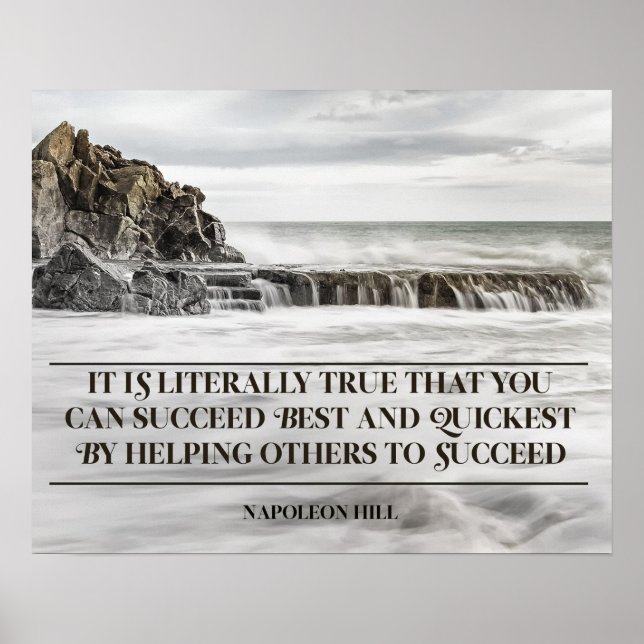 Bester und schnellster Erfolg Poster (Vorne)