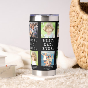 BESTER VATER ALLE ZEIT 10 Fotos Personalisiert Thermobecher