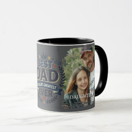 BESTER VATER ALLE ZEIT RETRO INDIVIDUELLE TASSE