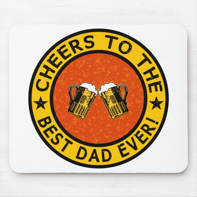 BESTER VATER ALLE ZEITEN individuelles Mauspad (Vorne)