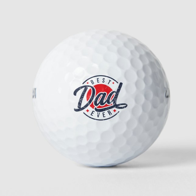 Bester Vater aller Amerikaner Golfball (Vorderseite)