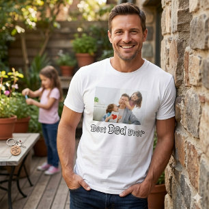 Bester Vater Aller Zeiten 2025 Benutzerdefiniertes T-Shirt