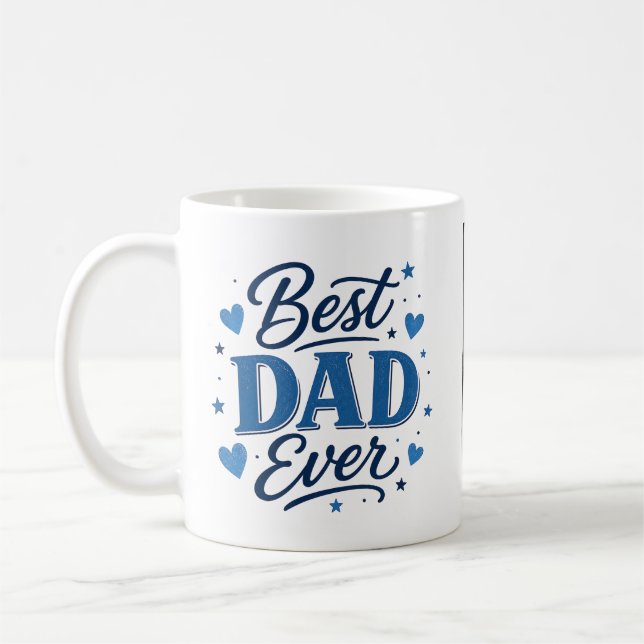Bester Vater Aller Zeiten 3 Foto Kaffeetasse (Links)