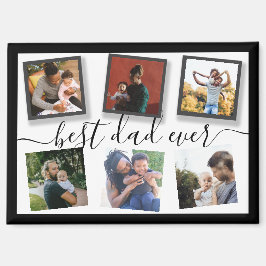 Bester Vater Aller Zeiten 6 Foto Instagram Collage Magnet