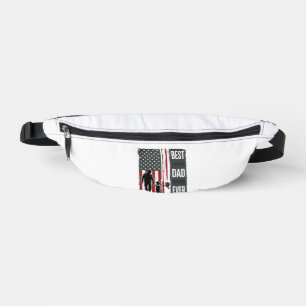 Bester Vater Aller Zeiten Angelflagge Vintage Vekt Bauchtasche
