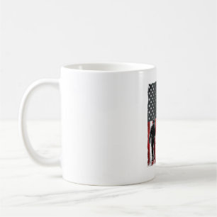 Bester Vater Aller Zeiten Angelflagge Vintage Vekt Kaffeetasse