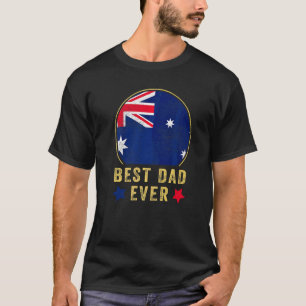 Bester Vater Aller Zeiten Australischer Vater Land T-Shirt