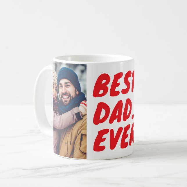 Bester. Vater. Aller Zeiten. Benutzerdefiniert 2 F Kaffeetasse (Vorderseite Links)