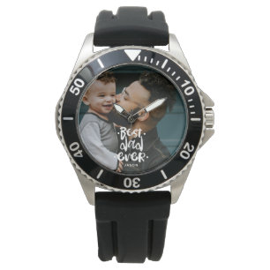 Bester Vater Aller Zeiten Benutzerfoto Vatertagsge Armbanduhr