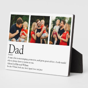 Bester Vater Aller Zeiten Definition Foto Collage Fotoplatte