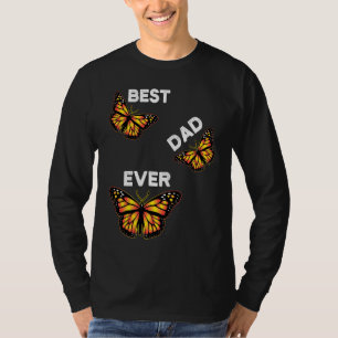 Bester Vater aller Zeiten Entomologe Vater Monarch T-Shirt