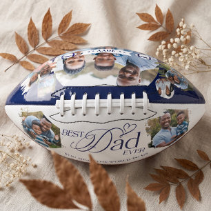 Bester Vater aller Zeiten Foto-Collage-Geschenk fü Football