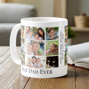 Bester Vater Aller Zeiten Foto-Collage Kaffeetasse