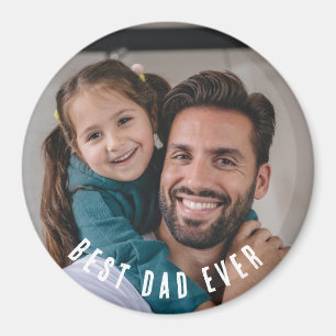Bester Vater aller Zeiten Foto-Magnet Individuel Magnet