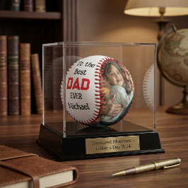 Bester Vater Aller Zeiten Foto Name Baseball Erinn
