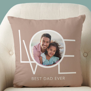 Bester Vater Aller Zeiten Foto Personalized Kissen