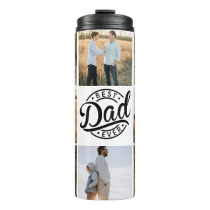 "Bester Vater Aller Zeiten" Foto-Tumbler Thermosbecher