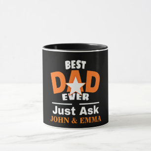 Bester Vater aller Zeiten, frag einfach ... Person Tasse