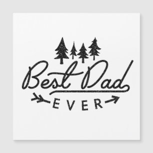 Bester Vater aller Zeiten Geschenk Magnetkarte