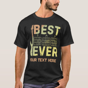 Bester Vater aller Zeiten Gitarrist Musiker Vatert T-Shirt