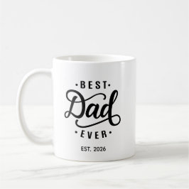 Bester Vater Aller Zeiten Gründungsdatum  Kaffeetasse