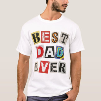 Bester Vater Aller Zeiten im Stil eines Lösegeldbr T-Shirt