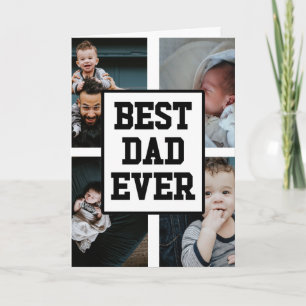 Bester Vater Aller Zeiten Individuelle Foto Vatert Karte