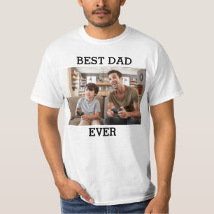 Bester Vater aller Zeiten, individuelles Foto, ers T-Shirt
