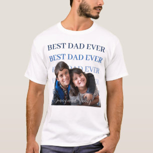 Bester Vater Aller Zeiten Kinder Foto Bundle Gesch T-Shirt