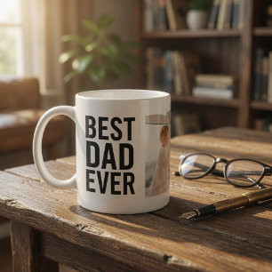 Bester Vater Aller Zeiten Personalisierte Foto-Ges Kaffeetasse