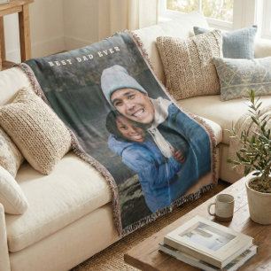 Bester Vater Aller Zeiten Personalisiertes Familie Decke
