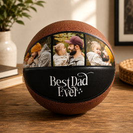 Bester Vater Aller Zeiten Personalisiertes Foto Basketball