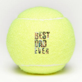 Bester Vater Aller Zeiten | Platzhaltervorlage für Tennisbälle