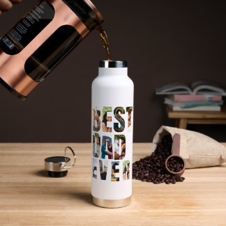 Bester Vater Aller Zeiten | Platzhaltervorlage für Trinkflasche