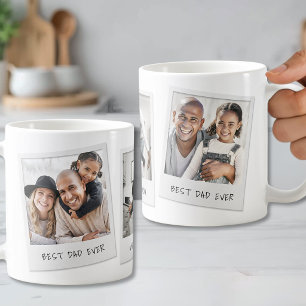 Bester Vater Aller Zeiten Retro-Foto Kaffeetasse