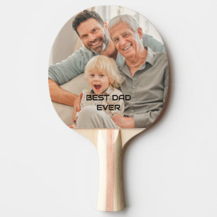 Bester Vater Aller Zeiten Vater Familienfotos Dadd Tischtennis Schläger