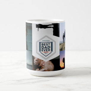 Bester Vater aller Zeiten Vater-Typografie-Design Kaffeetasse