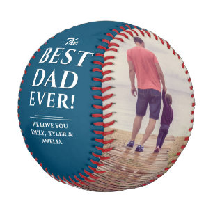 Bester Vater Aller Zeiten Vatertag 2 Foto Collage Baseball