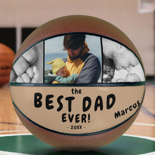 Bester Vater aller Zeiten Vatertag-Andenken 3 Foto Basketball