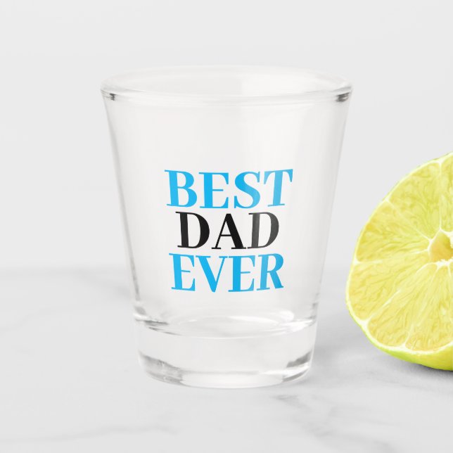 Bester Vater Aller Zeiten - Vatertag Schnapsglas (Vorderseite)