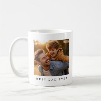 Bester Vater Aller Zeiten Vollbild Foto Personalis Kaffeetasse