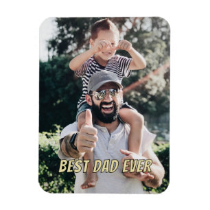 Bester Vater Aller Zeiten Vollbild Minimalistische Magnet