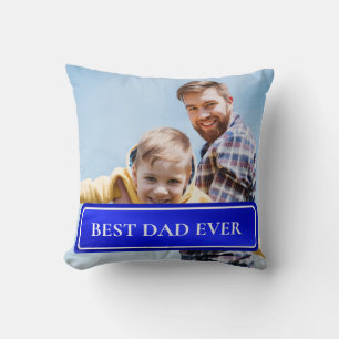 Bester Vater Aller Zeiten Vollfoto Personalisiert Kissen