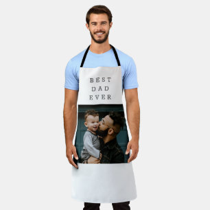 Bester Vater Aller Zeiten Vollfoto Personalisiert Schürze