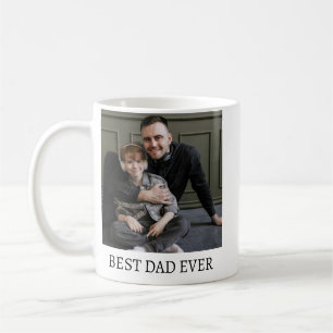 Bester Vater Aller Zeiten Vollfoto Personalisierte Kaffeetasse