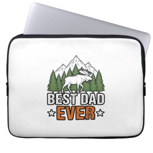 Bester Vater Aller Zeiten Waldkreatur Vintage Vate Laptopschutzhülle