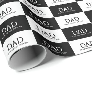 Bester Vater Allerzeit Vatertag Geschenkpapier