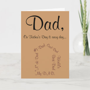 Bester Vater Allerzeit Vatertag Karte